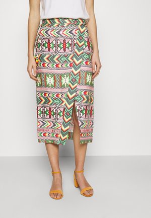 Jupe portefeuille - multi-coloured