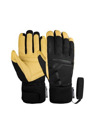 SPIRIT - Guanti - black  camel