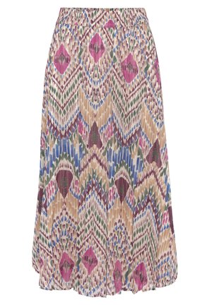 A-line skirt - bunt bedruckt