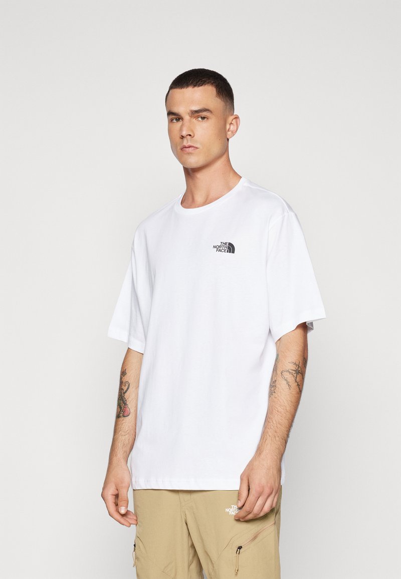 The North Face VONNAN GRAPHIC TEE - Trükipildiga T-särk - white/black/peak purple/summit gold