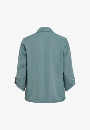 VILA, VINICE 3/4 LOOSE BLAZER - NOOS - Abrigo corto - balsam green1