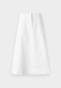 Tommy Hilfiger COTTON MIDI - Jupe trapèze - white