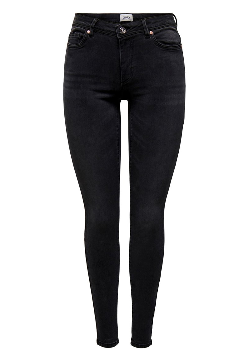 ONLY Jeans Skinny Fit washed black/black denim Zalando.at