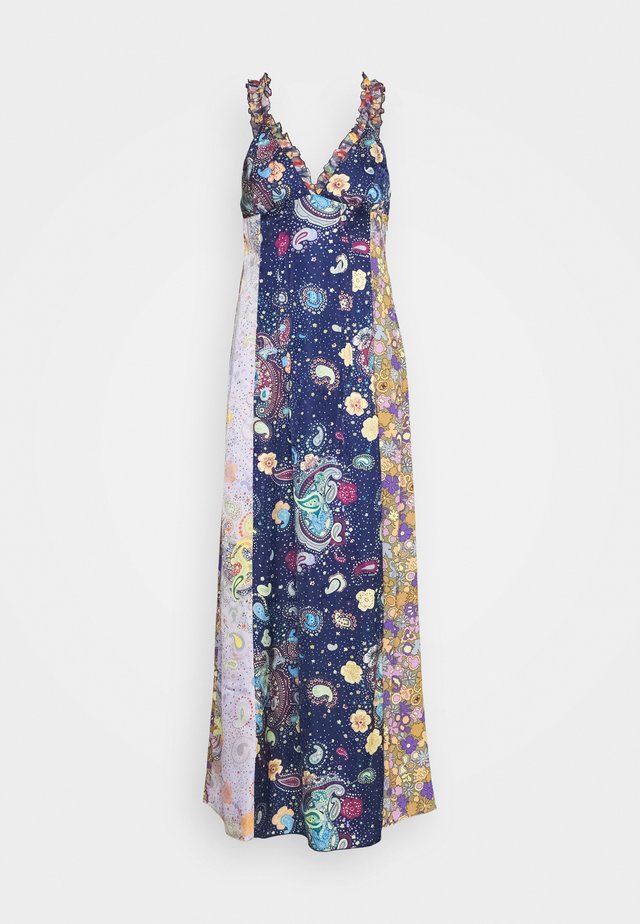 ABITO LUNGOSENZA MANICHE - Maxi-jurk - dark blue