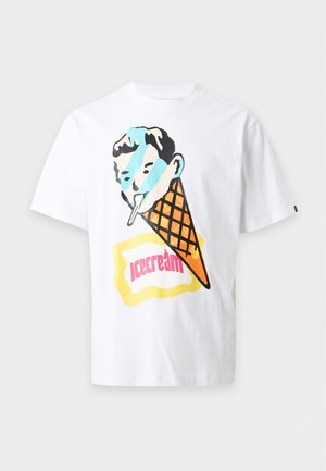 Icecream, CONE MAN - Тениска с щампа - white