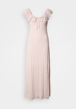 Gina Tricot, FRILL DRESS - Μάξι φόρεμα - pink dogwood