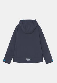 CMP KID JACKET FIX HOOD UNISEX - Soft shell jacket - blue danubio