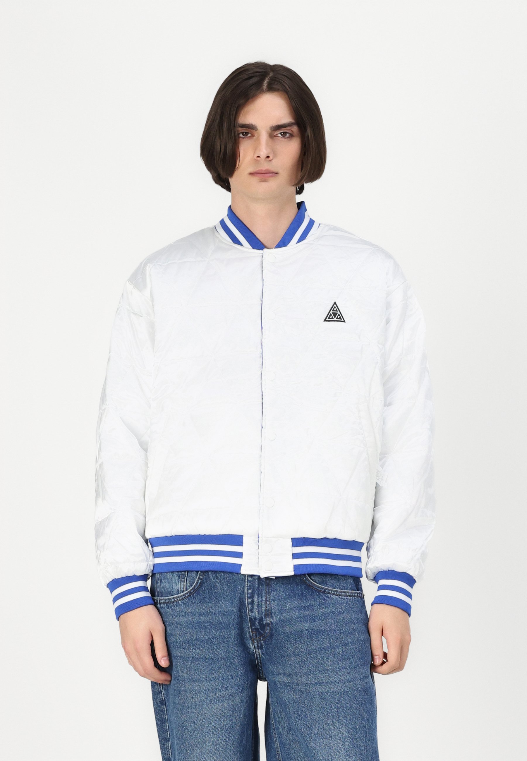 HUF BACK 2 BACK REVERSIBLE JACKET UNISEX - Bomber Jacket - blue