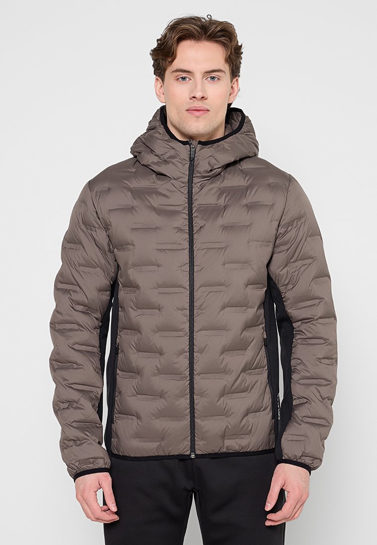 Colmar Gewatteerde jas taupe