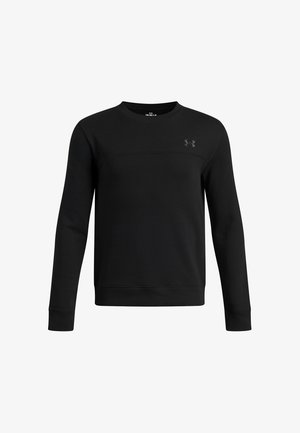 Under Armour, RIVAL LIGHTWEIGHT - Sweatshirt - ultimate black