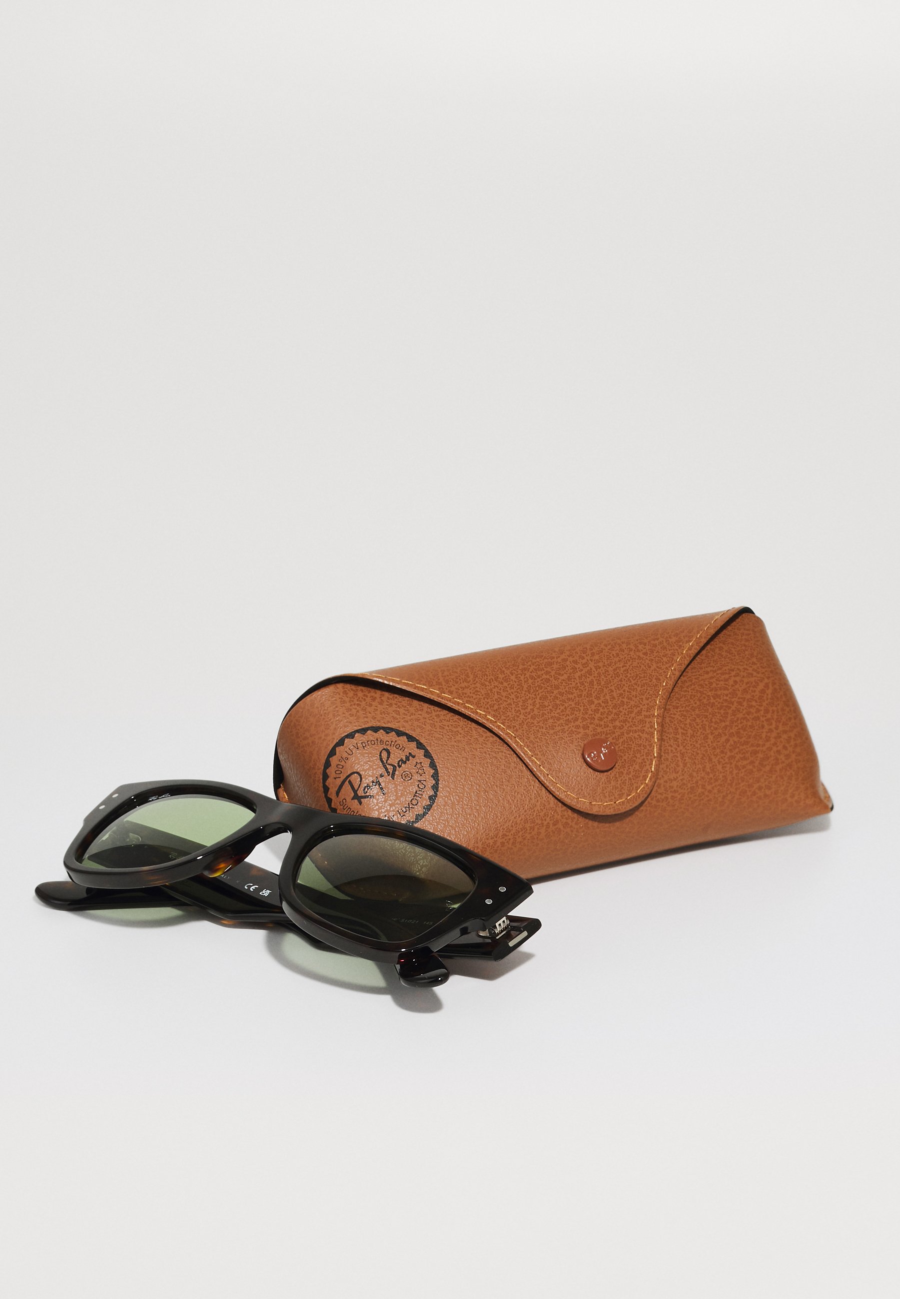 Ray-Ban MEGA WAYFARER UNISEX - Ochelari de soare - havana/maro