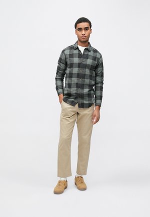 Jack & Jones JPSTKANE DAVE 2PACK - Chinos - crockery