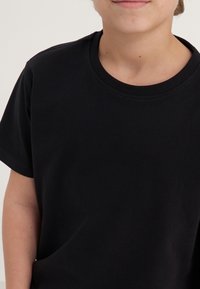 Yourturn Kids 2 PACK UNISEX - Pamata T-krekls - black/brown