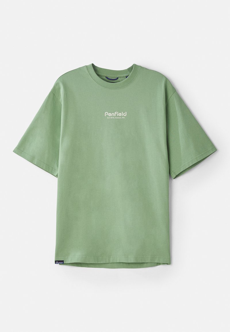 Penfield T-shirt print groen