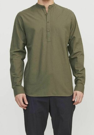 Hemd - mottled olive