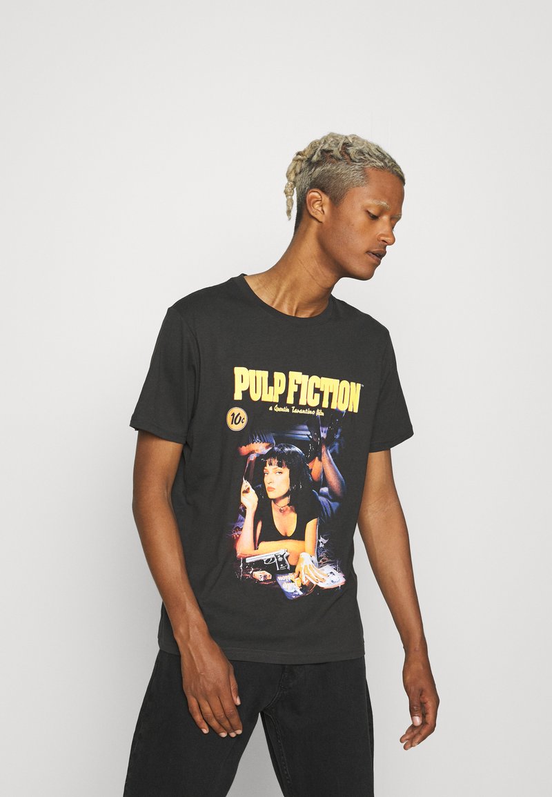 Cotton On TV MOVIE Print Tshirt washed black/black Zalando.ie