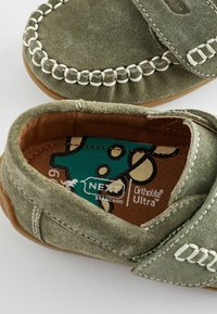 Next Wide Fit Moccasins With Touch & Close Fastening - Mocassins - sage green