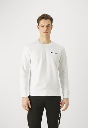 Champion ICONS CREWNECK SMALL LOGO - Felpa - white