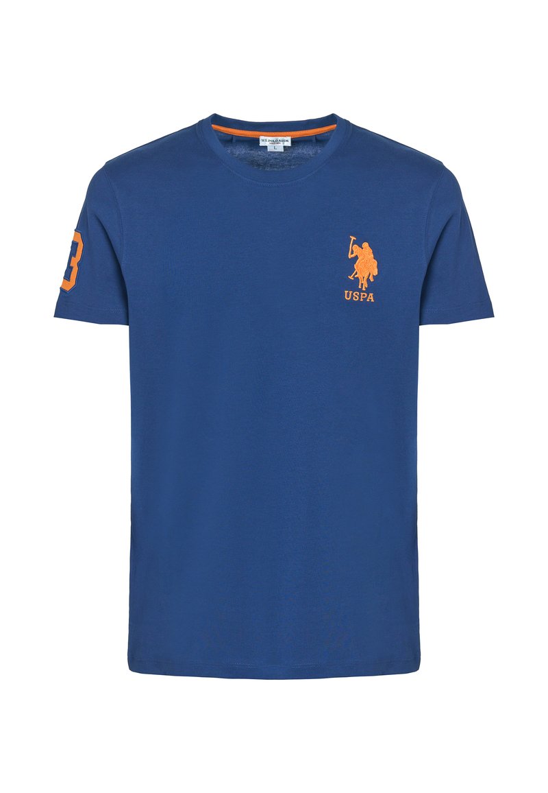 U.S. Polo Assn. T-shirt print blauw