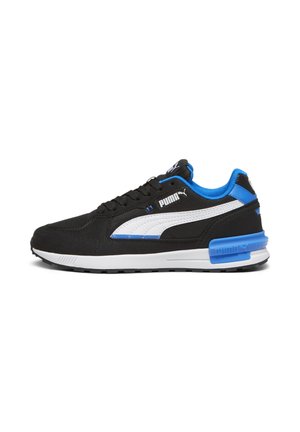 GRAVITON JUGEND SNEAKER - Baskets basses - black white racing blue