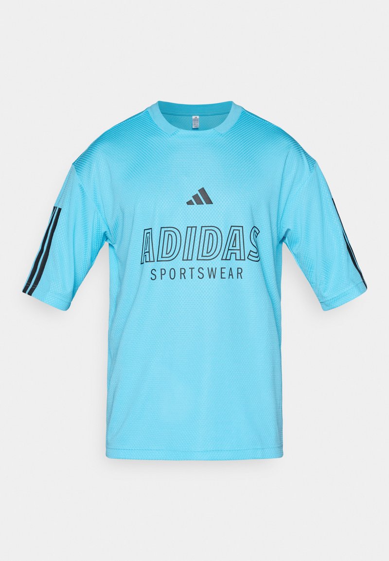adidas Sportswear T-shirt print blauw adidas Sportswear T-shirt print blauw