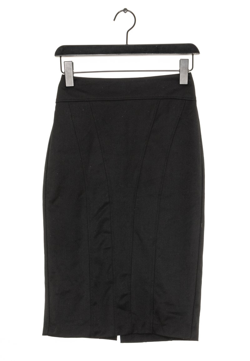 Mango Jupe crayon - black