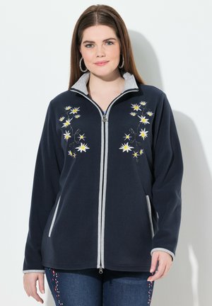 EDELWEISS EMBROIDERED  - Fleecetakki - marine