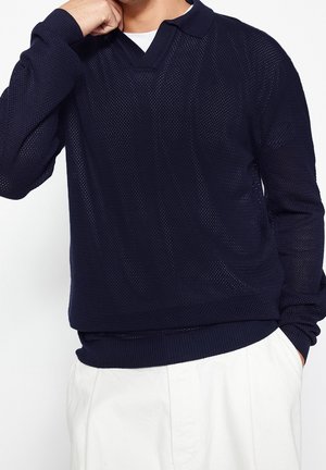 Jersey de punto - dark blue