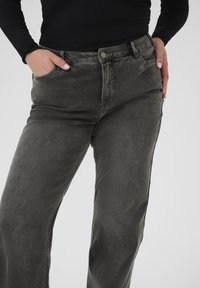 Kaffe Curve Široké džíny - medium grey denim