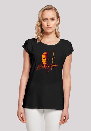 DAVID BOWIE PHOTO ANGLE  - Print T-shirt - black