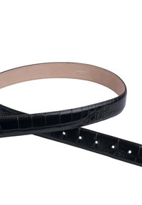 Hackett London CROC NICOLE  - Cinturón - black