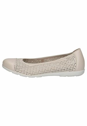 Ballet pumps - cream perlato