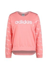 Adidas Performance Favorites Sweatshirt Damen Sweatshirt Black White Black Zalando De