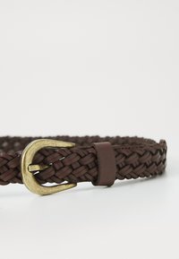 ONLY ONLHANNA BRAIDED BELT - Pīta josta - chocolate martini