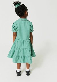 Clarks GINGHAM SCHOOL AND SCRUNCHIE SET - Ingruha - green