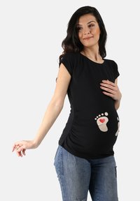 M.M.C. Print T-shirt - schwarz