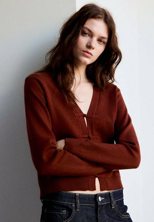 Mango, ADULT - Cardigan - brown