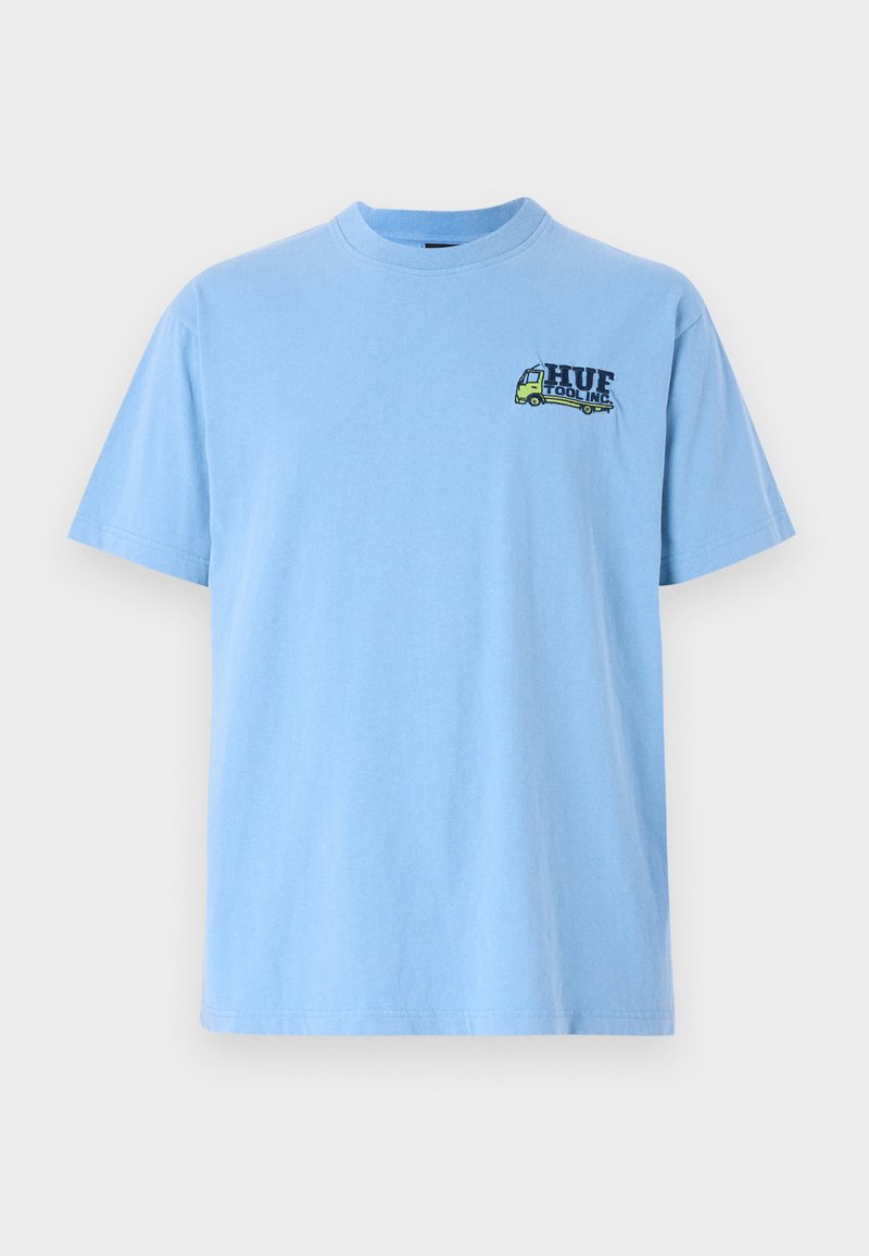 HUF T-shirt print blauw