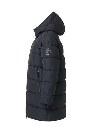 Denim Factory, TOKYO PUFFY LONG COAT W - Wintermantel - black