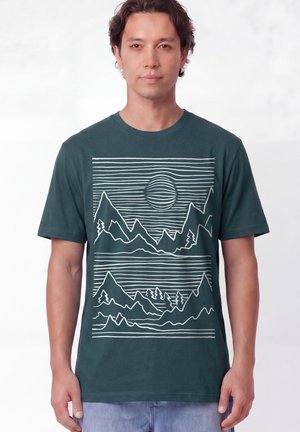 watapparel, MOUNTAINS UNISEX - T-shirt imprimé - stargazer