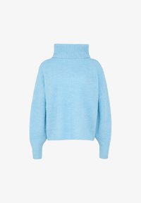 Ausgewählt, azurblau