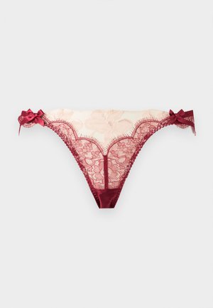 Agent Provocateur, VITORIA BRIEF - Kalhotky - burgundy/blush