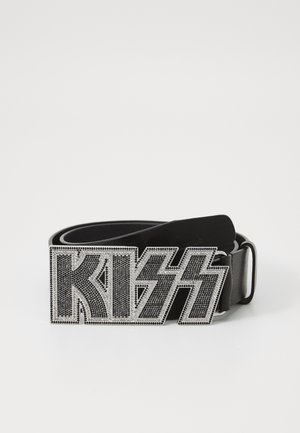 KISS PLAQUE BELT - Belt - black