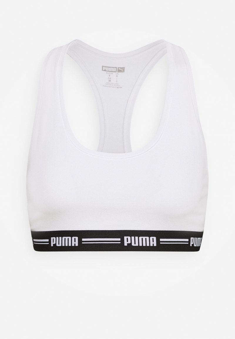 Puma - WOMEN RACER BACK HANG - Korsetes izstrādājums ar stīpiņām - white, Palielināt