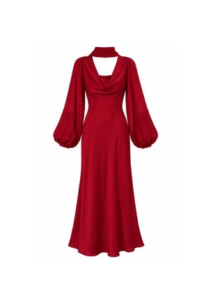 Never Fully Dressed, QUINN  - Дълга рокля - red