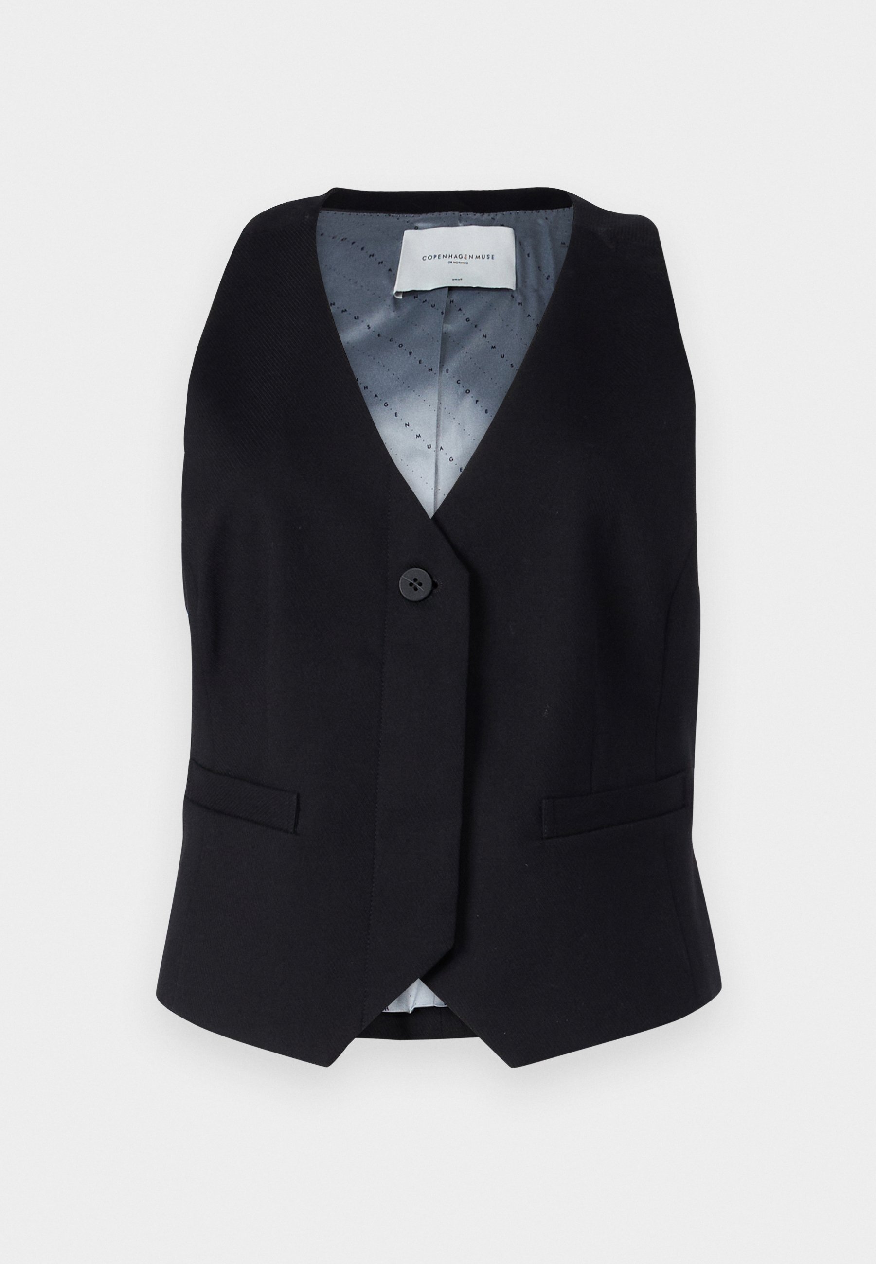 Copenhagen Muse TAILOR - Waistcoat - black - Zalando.ie