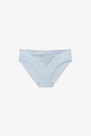 Intimissimi, PRETTY FLOWERS SEAMLESS - Slip - light blue