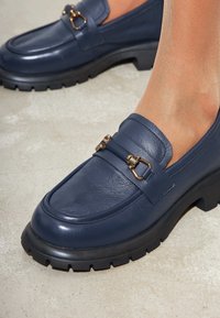 Cesare Gaspari LOAFERS - Slip-ins - blue