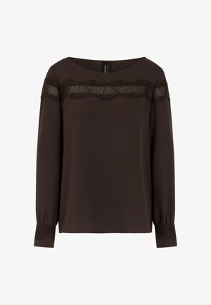 Marc Cain, MARC CAIN BLUSE - Bluse - seal brown