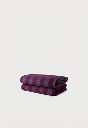 DUO THROW 2 PACK - Κουβέρτα - plum